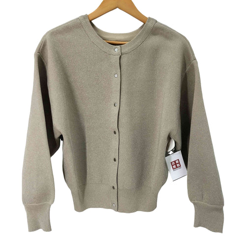 アイテムズ アーバンリサーチ ITEMS URBAN RESEARCH ドットボタンラメニットカーディガン レディース FREE